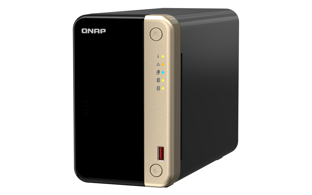 QNAP QNAP | 2-Bay desktop NAS | TS-264-8G | Intel Celeron | N5095 4-core | Processor frequency 2.9 GHz | 8 GB TS-264-8G