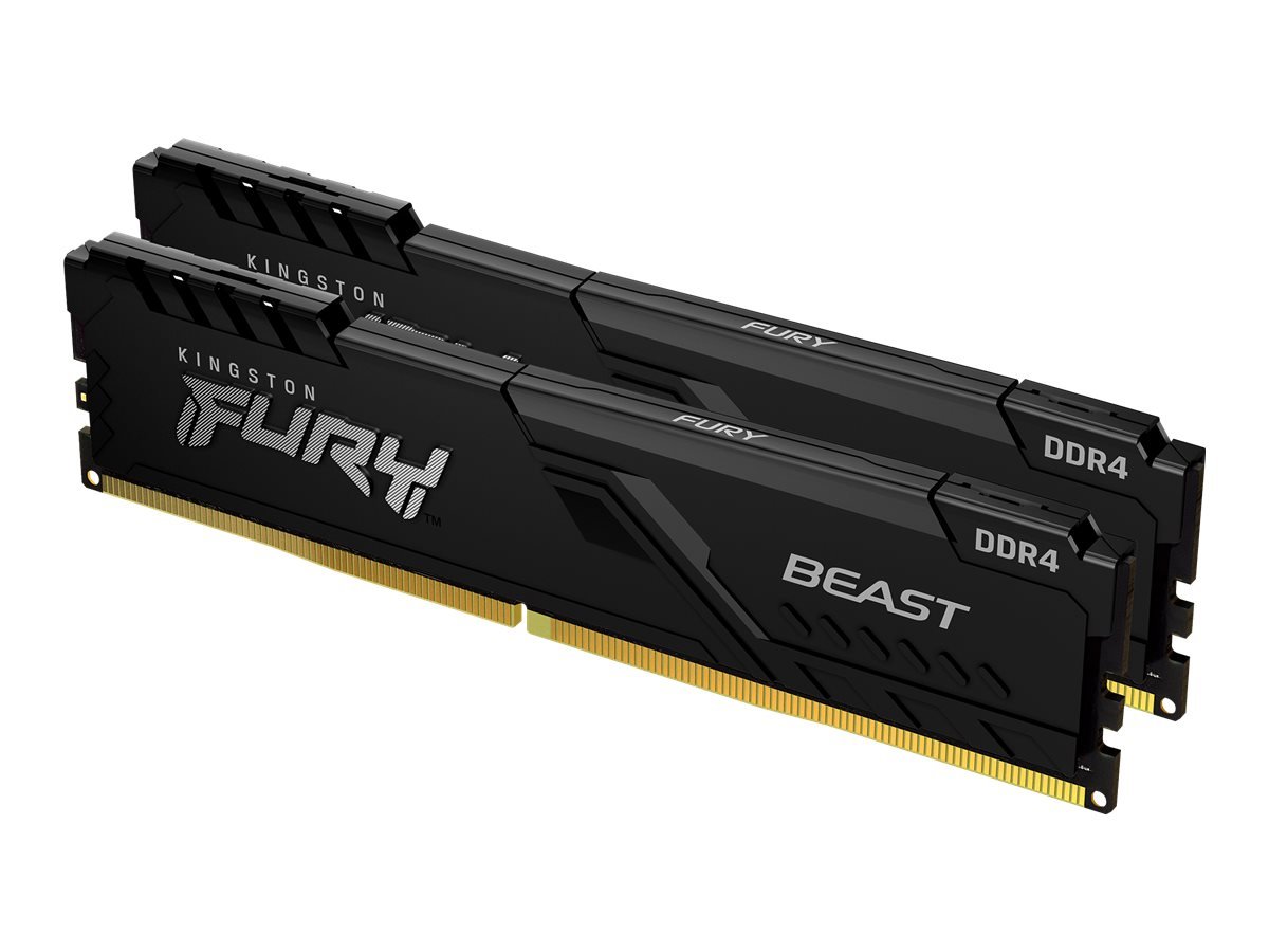 Kingston Kingston | Fury Beast | 16 GB | DDR4 | 3600 MHz | PC/server | Registered No | ECC No KF436C17BBK2/16