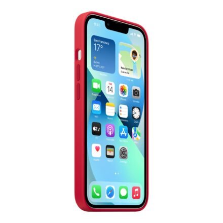 Apple iPhone 13 Silicone Case with MagSafe – (PRODUCT)RED | Apple MM2C3ZM/A