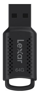 Lexar Lexar | USB Flash Drive | JumpDrive V400 | 64 GB | USB 3.0 | Black LJDV400064G-BNBNG