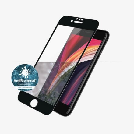 PanzerGlass PanzerGlass | Apple | iPhone 6/6s/7/8/SE 2020 | Hybrid glass | Black | Rounded edges; 100% touch preservation; Crystal clear | Screen Protector 2679