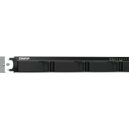 QNAP QNAP 1U Short Depth Rackmount 2.5GbE NAS | TS-464eU-8G | Intel Celeron | N5095 | 8 GB | DDR4 TS-464eU-8G