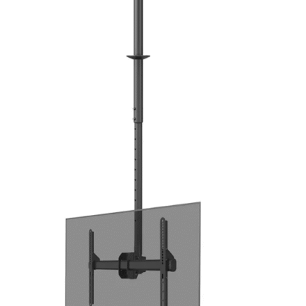 Neomounts Neomounts CL35-440BL16L Monitor/TV Mount Ceiling | Adjustable Height, Rotate, Tilt, Swivel | 37-70 " | Maximum weight (capacity) 50 kg | Black CL35-440BL16L