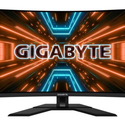 Gigabyte Gigabyte | Curved Monitor | M32QC-EK | 31.5 " | VA | 170 Hz | 1 ms | 2560 x 1440 pixels | 350 cd/m² | Earphone Jack | HDMI ports quantity 2 | Warranty 36 month(s) M32QC-EK