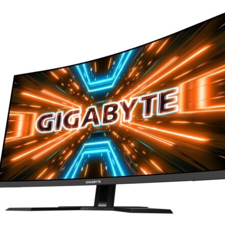Gigabyte Gigabyte | Curved Monitor | M32QC-EK | 31.5 " | VA | 170 Hz | 1 ms | 2560 x 1440 pixels | 350 cd/m² | Earphone Jack | HDMI ports quantity 2 | Warranty 36 month(s) M32QC-EK