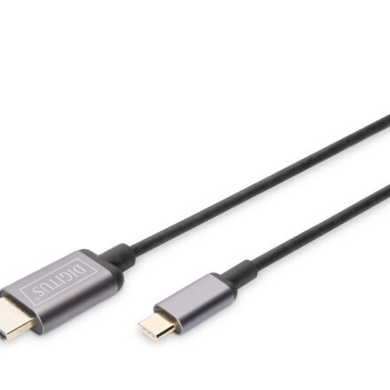 Digitus Digitus | USB Type-C to HDMI Adapter | DA-70821 | Black | USB Type-C | 1.8 m DA-70821